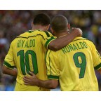 Brazil 1998 Ronaldo #9 World Cup Homekit Nameset Printing 
