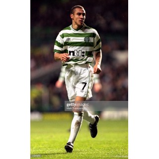 Celtic 1999-2004 Larsson #7 Homekit Nameset Printing 