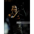 Chelsea 2010-2011 Drogba #11 Champions League Awaykit Nameset 