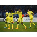 Chelsea 2013-2014 Drogba #11 Champions League Awaykit Nameset 