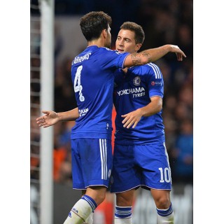 Chelsea 2015-2016 Hazard #10 Champions League Homekit Nameset Printing 