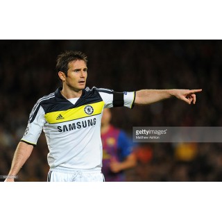 Chelsea 2011-2012 Lampard #8 Champions League Awaykit Nameset 