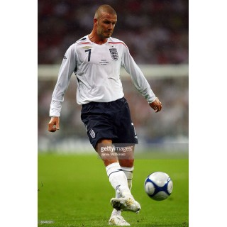 England 2007-2009 Beckham #7 Homekit Nameset Printing
