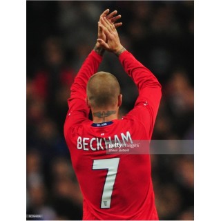 England 2008-2010 Beckham #7 Awaykit Nameset Printing