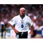England 1996 Gascoigne #8 EURO Homekit Nameset Printing 
