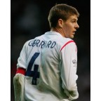 England 2005-2007 Gerrard #4 Homekit Nameset Printing 