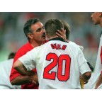 England 1998 Owen #20 World Cup Homekit Nameset Printing 