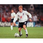 England 2000 Scholes #8 EURO Homekit Nameset Printing 