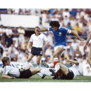 France 1982 Platini #10 World Cup Homekit Nameset Printing 