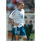 France 2004 Zidane #10 EURO Cup Awaykit Nameset Printing 