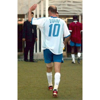 France 2004 Zidane #10 EURO Cup Awaykit Nameset Printing 