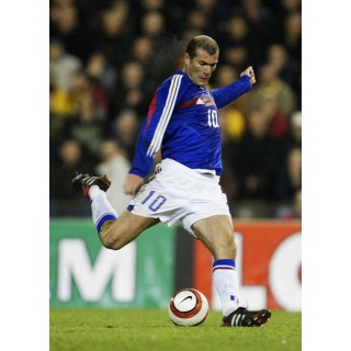 France 2004 Zidane #10 EURO Cup Homekit Nameset Printing 