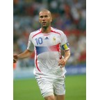 France 2006 Zidane #10 World Cup Awaykit Nameset Printing 
