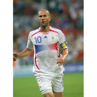 France 2006 Zidane #10 World Cup Awaykit Nameset Printing 