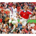 France 1996 Zidane #10 EURO Cup Awaykit Nameset Printing 