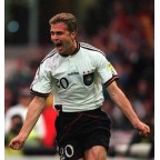 Germany 1996 Bierhoff #20 EURO Awaykit Nameset Printing 