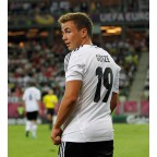Germany 2012 Gotze #19 EURO Homekit Nameset Printing
