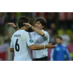 Germany 2012 Khedira #6 EURO Homekit Nameset Printing