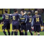 Inter Milan 2004-2006 Adriano #10 Champions League Homekit Nameset Printing