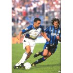 Inter Milan 1996-1997 Djorkaeff #6 Homekit Nameset Printing