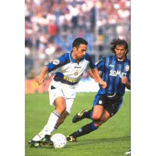 Inter Milan 1996-1997 Djorkaeff #6 Homekit Nameset Printing