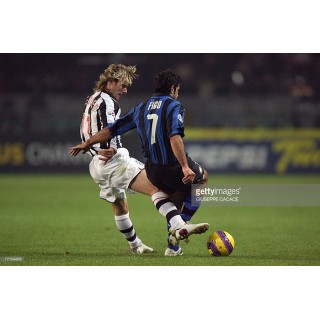 Inter Milan 2007-2008 Figo #7 Homekit Nameset Printing