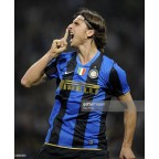 Inter Milan 2008-2009 Ibrahimovic #8 Homekit Nameset Printing