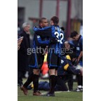 Inter Milan 2000-2001 Ronaldo #9 Homekit Nameset Printing