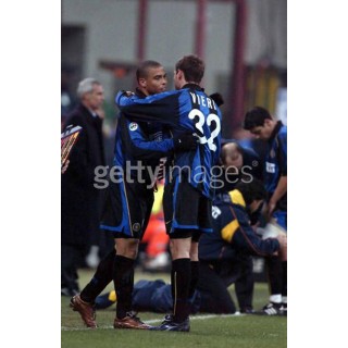 Inter Milan 2000-2001 Ronaldo #9 Homekit Nameset Printing