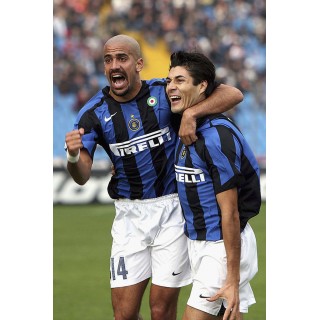 Inter Milan 2004-2006 Veron #14 Homekit Nameset Printing