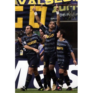 Inter Milan 2004-2006 Vieri #32 Champions League Homekit Nameset Printing