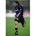 Inter Milan 2000-2001 Zamorano #18 Homekit Nameset Printing