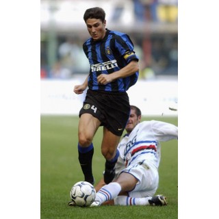 Inter Milan 2002-2004 J.Zanetti #4 Homekit  Nameset Printing