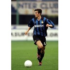 Inter Milan 1999-2000 J.Zanetti #4 Awayekit  Nameset Printing