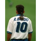 Italy 1994 Baggio #10 World Cup Awaykit Nameset Printing 