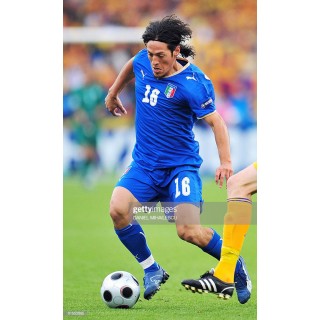 Italy 2008 Camoranesi #16 EURO Homekit Nameset Printing