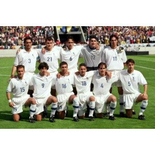 Italy 1998 Del Piero #10 World Cup Awaykit Nameset Printing 