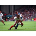 Italy 1996 Del Piero #14 EURO Awaykit Nameset Printing 