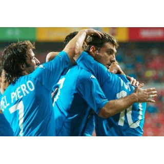 Italy 2002 Del Piero #7 World Cup Homekit Nameset Printing 