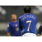 Italy 2004 Del Piero #7 EURO Homekit Nameset Printing 