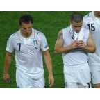 Italy 2008 Del Piero #7 EURO Awaykit Nameset Printing 