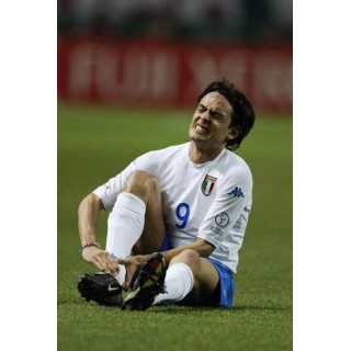 Italy 2002 Inzaghi #9 World Cup Awaykit Nameset Printing 