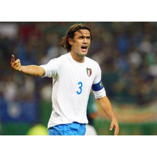 Italy 2002 Maldini #3 World Cup Awaykit Nameset Printing 
