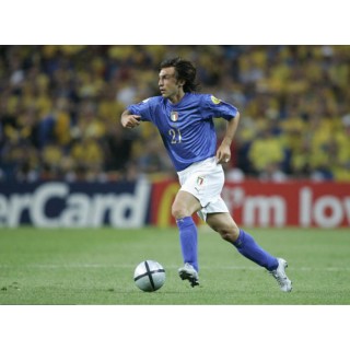 Italy 2004 Pirlo #21 EURO Homekit Nameset Printing 