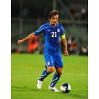 Italy 2010 Pirlo #21 World Cup Homekit Nameset Printing 