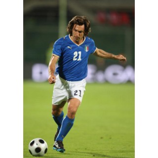 Italy 2008 Pirlo #21 EURO Homekit Nameset Printing 