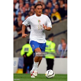 Italy 2004 Totti #10 EURO Awaykit Nameset Printing