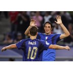 Italy 2006 Totti #10 World Cup Homekit Nameset Printing