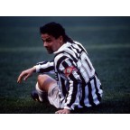 Juventus 2000-2001 Van Der Sar #1 Awaykit Nameset Printing 