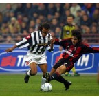 Juventus 2001-2002 Davids #26 Homekit Nameset Printing 